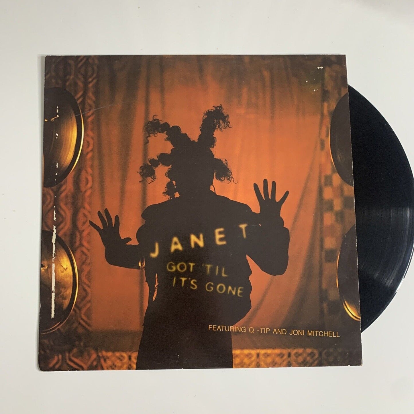 Janet Jackson Featuring Q-Tip And Joni Mitchell – Got 'Til It's Gone 12" Vinyl