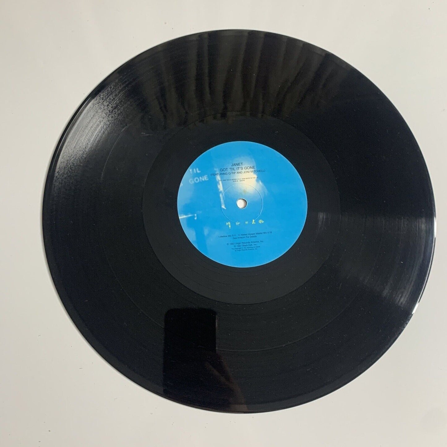 Janet Jackson Featuring Q-Tip And Joni Mitchell – Got 'Til It's Gone 12" Vinyl