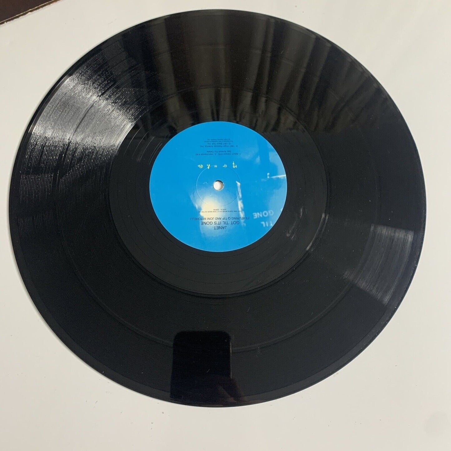 Janet Jackson Featuring Q-Tip And Joni Mitchell – Got 'Til It's Gone 12" Vinyl