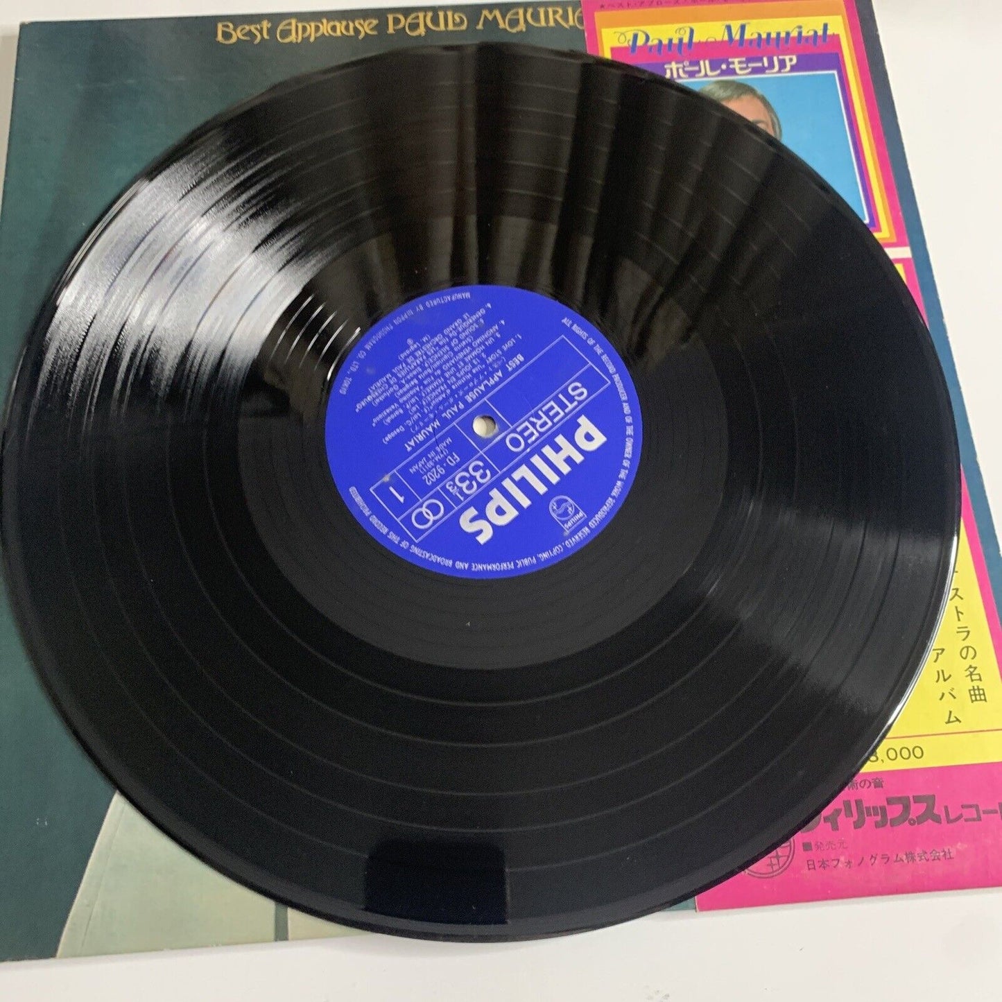 Paul Mauriat - Best Applause 2x LP 1974 Vinyl Record Obi Gatefold FD-9201