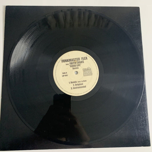 Funkmaster Flex featuring Faith Evans – Good Life  12" Vinyl Record LZP 002