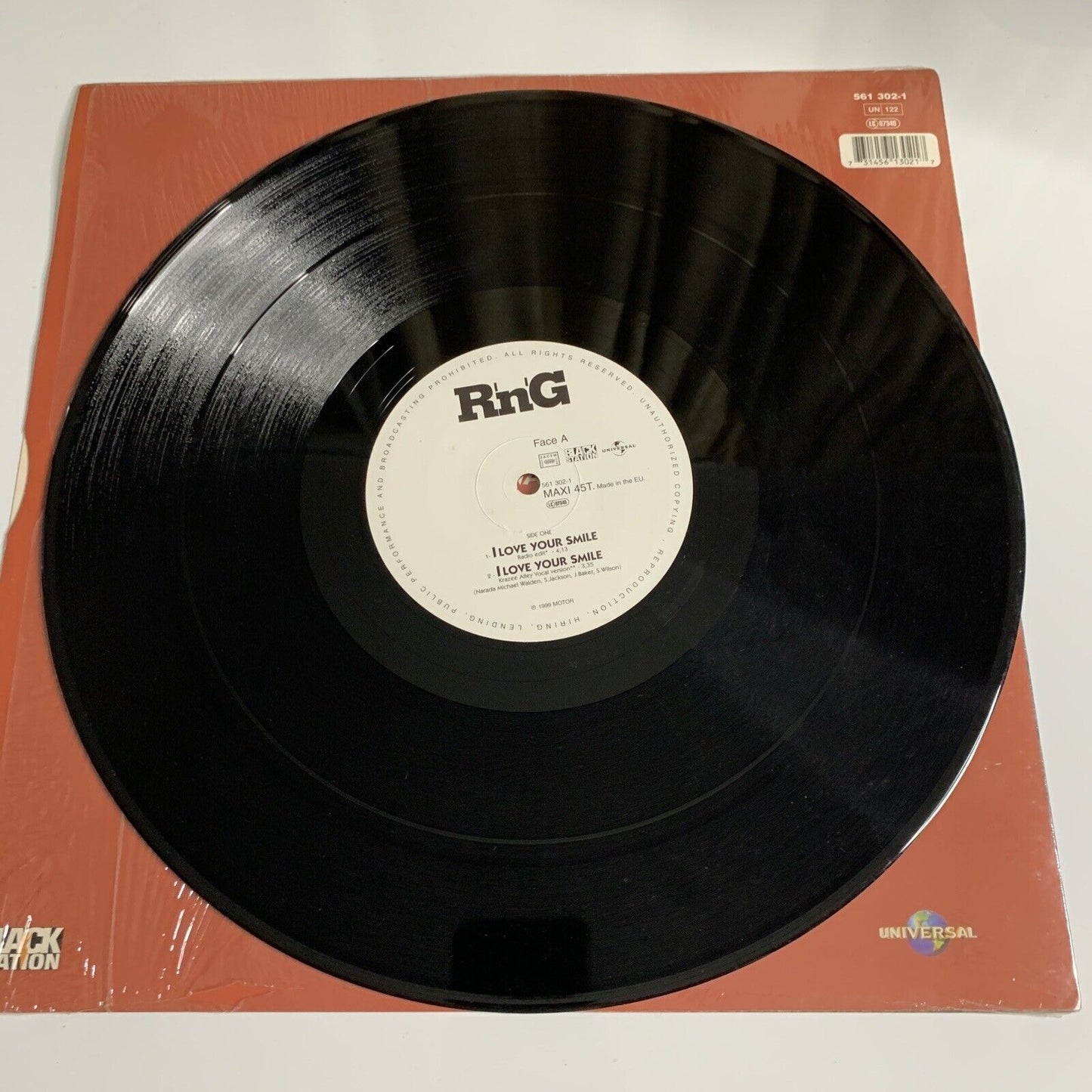 R'n'G – I Love Your Smile 12" Vinyl Record 1999