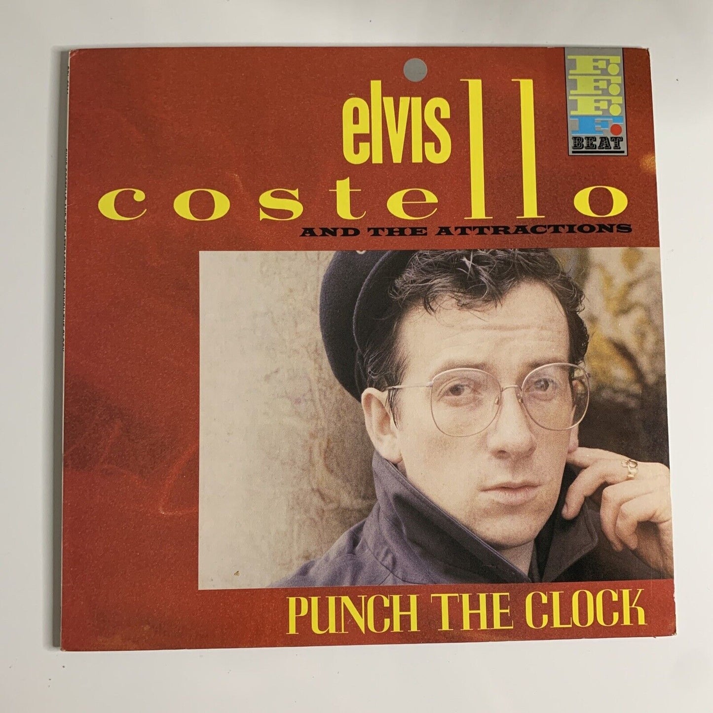 Elvis Costello And The Attractions - Punch The Clock LP 1983 Vinyl Record