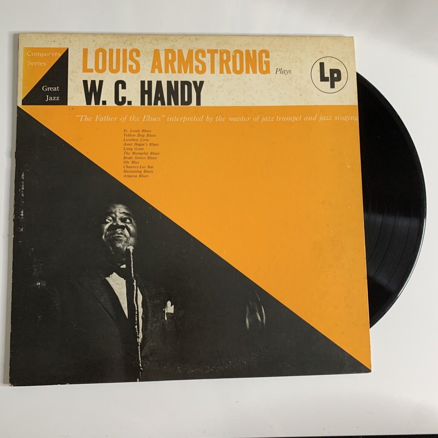 Louis Armstrong Plays W C Handy LP 1974 Vinyl Record SOPM-147