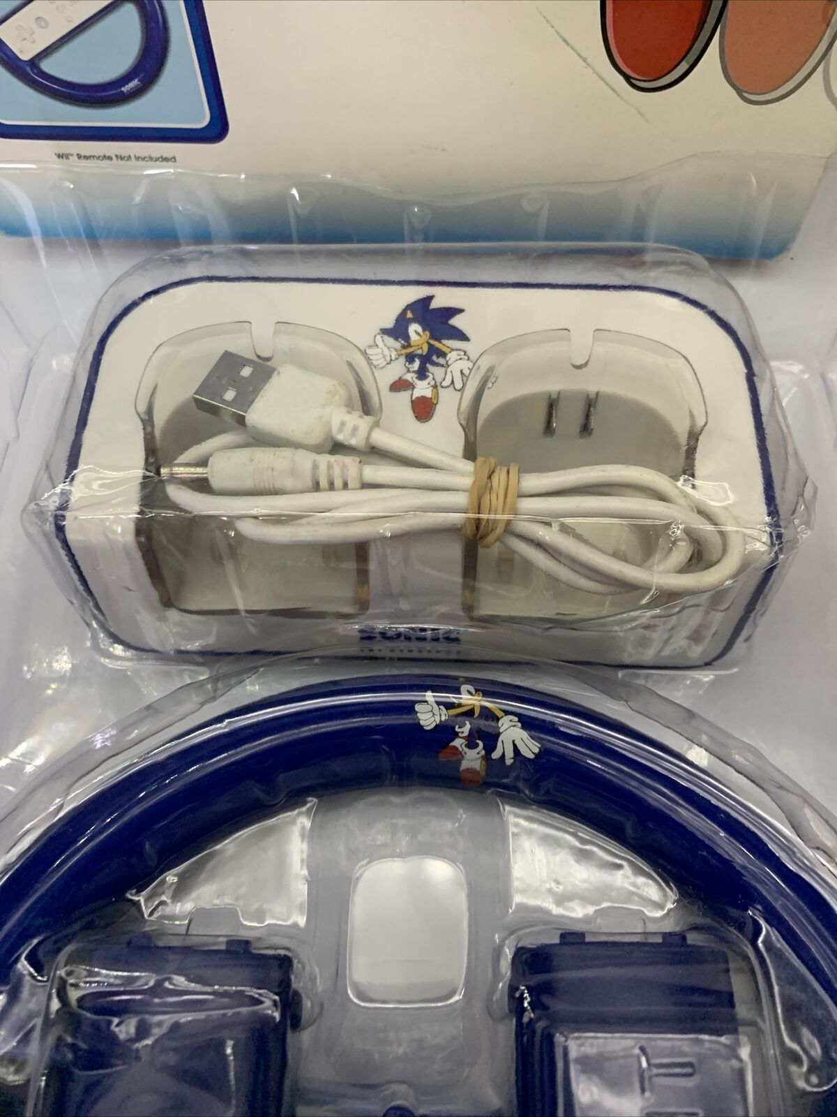 Sonic The Hedgehog Nintendo Wii Charge & Wheel Pack