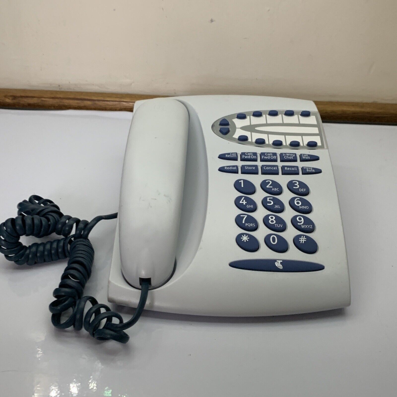 Telstra T1000S Corded Landline TelePhone Phone NBN Compatible – Retro Unit