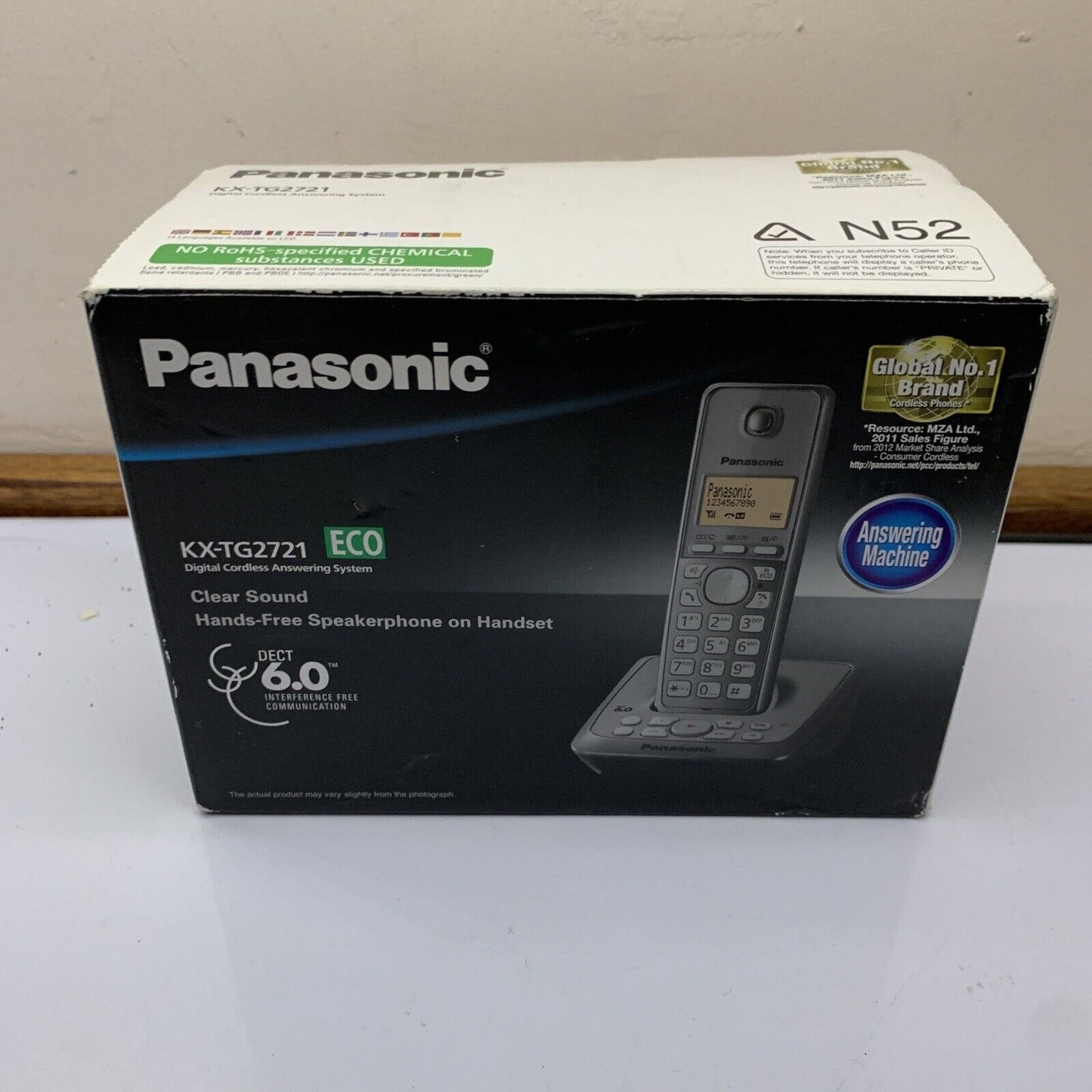 Panasonic KX-TG2721 Cordless Phone NBN Ready