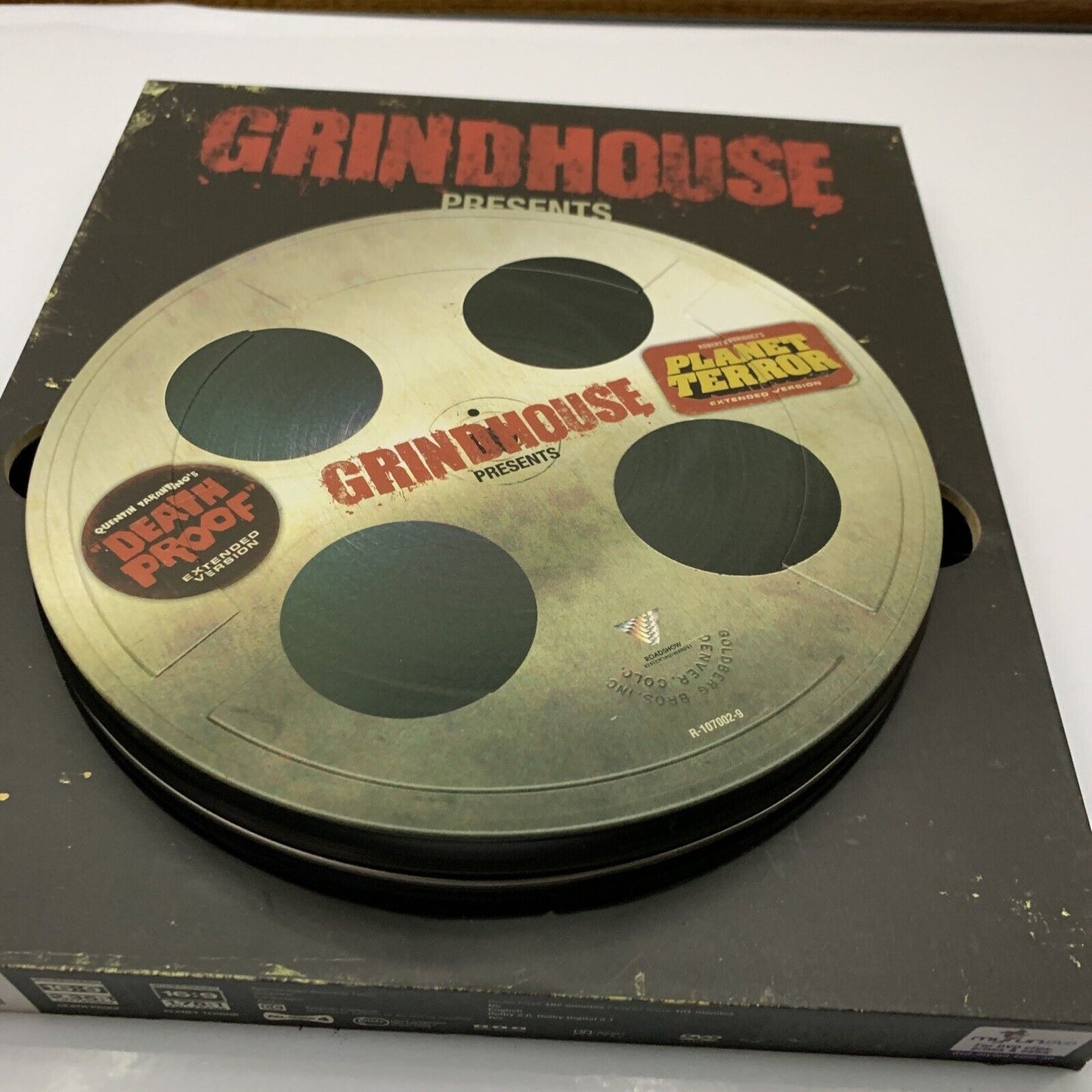 Grindhouse Death Proof & Planet Terror Boxset Limited Ed. (DVD, 2009) Region 4