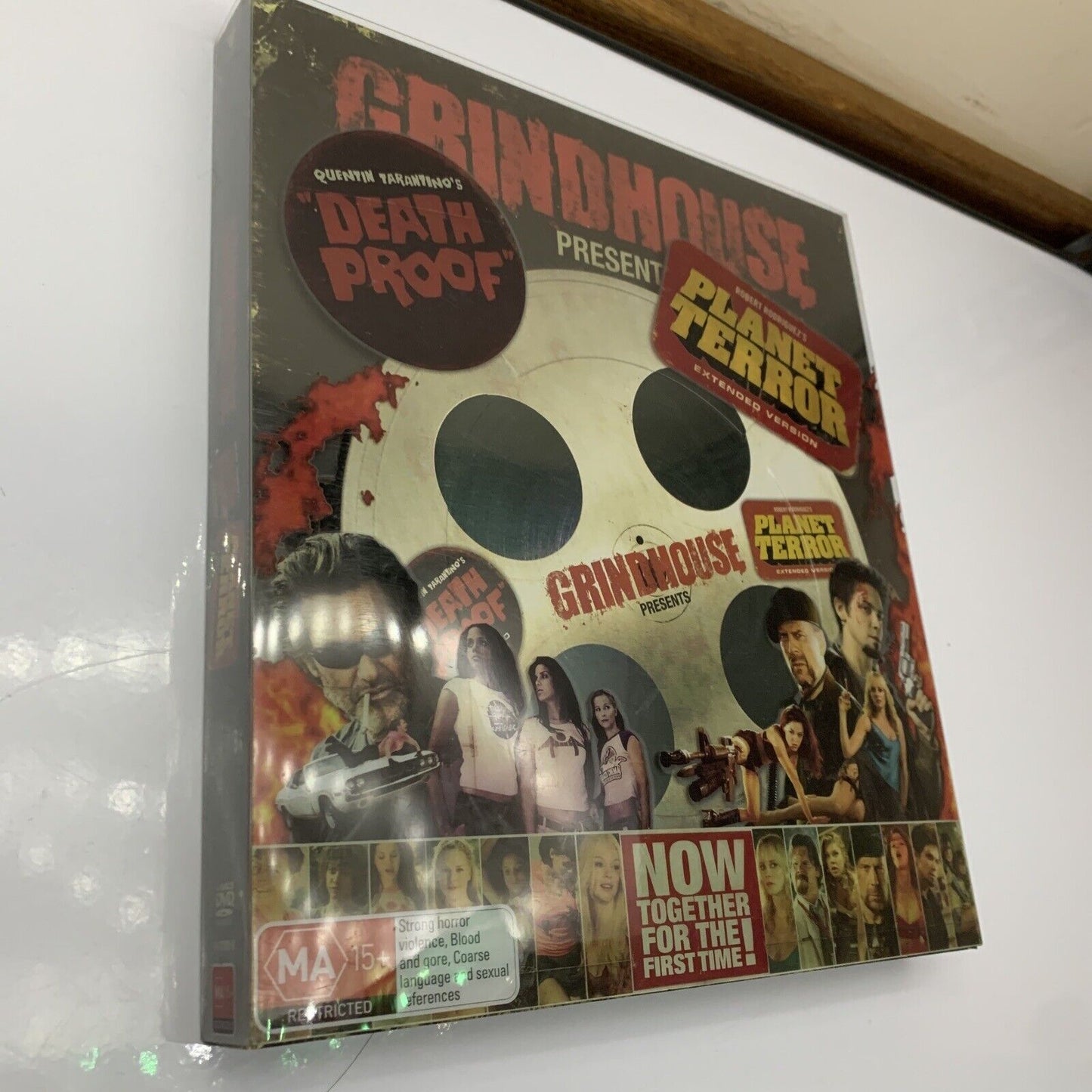 Grindhouse Death Proof & Planet Terror Boxset Limited Ed. (DVD, 2009) Region 4