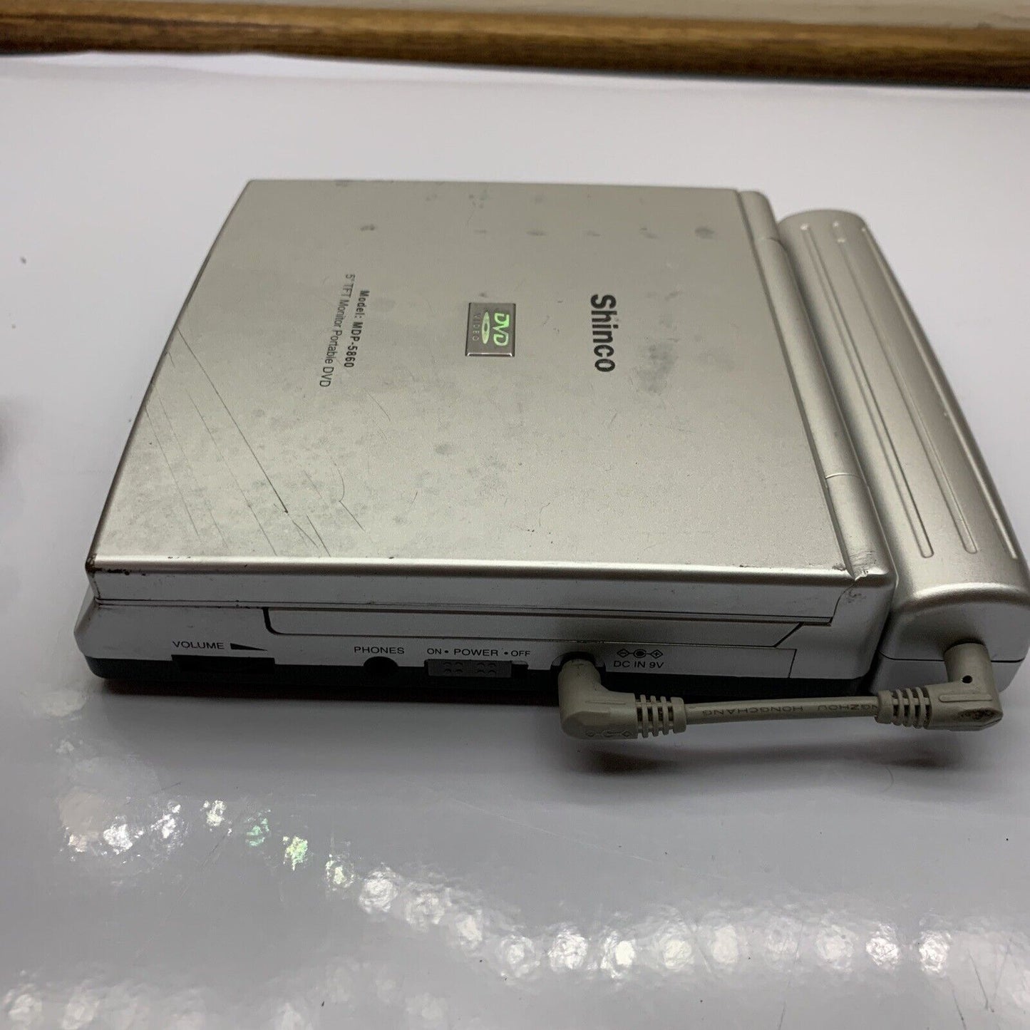 Shinco 5" Portable DVD Player MDP-5860 *For Parts Or Not Working