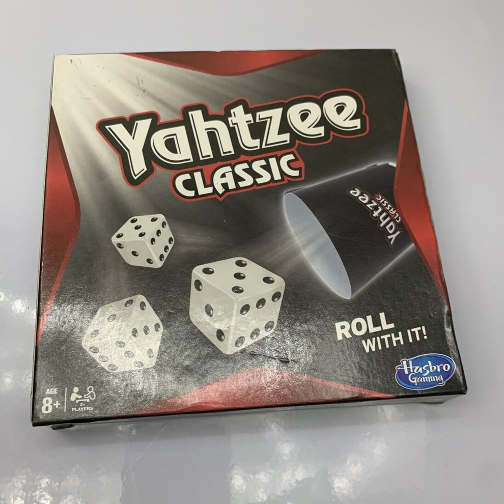 Cluedo Mini + Yahtzee Classic Family Board Game Hasbro – Retro Unit