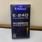 Coles E-240 High Definition Video Tape VHS 4 Hour NEW Sealed