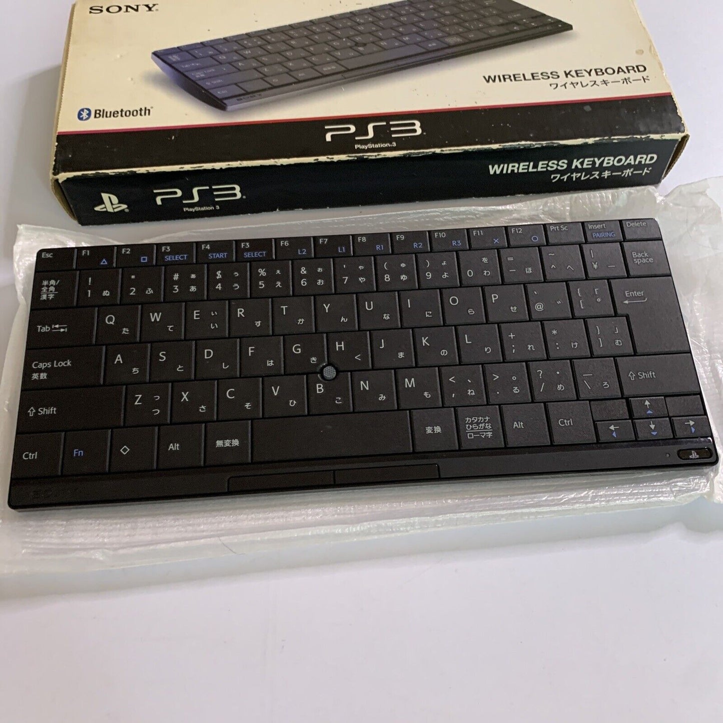 Genuine Official Sony PS3 PlayStation Wireless Bluetooth Keyboard CECH-ZKB1JP
