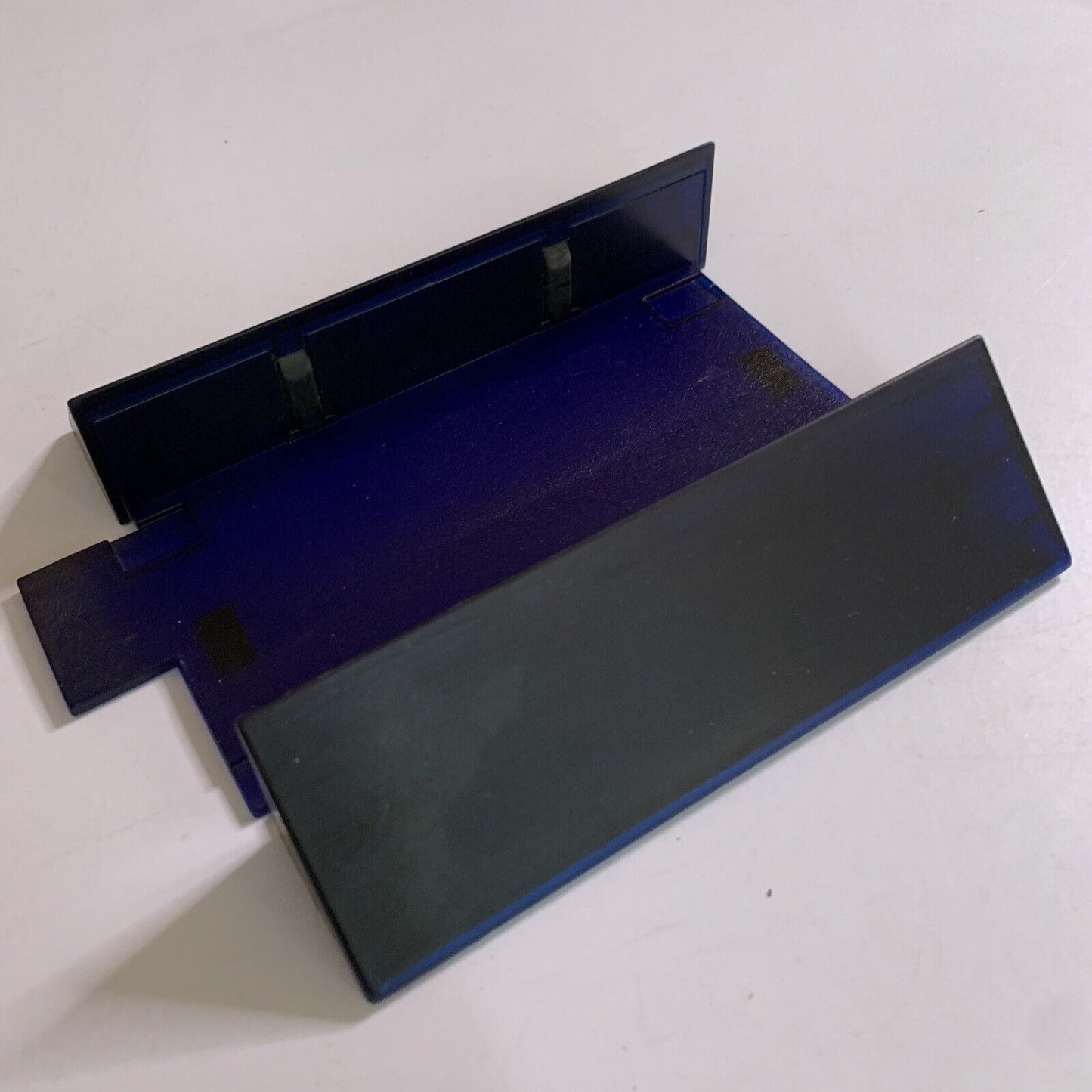 Official Sony PS2 Vertical Stand Dark Blue Transparent SCPH-10040 Made In Japan