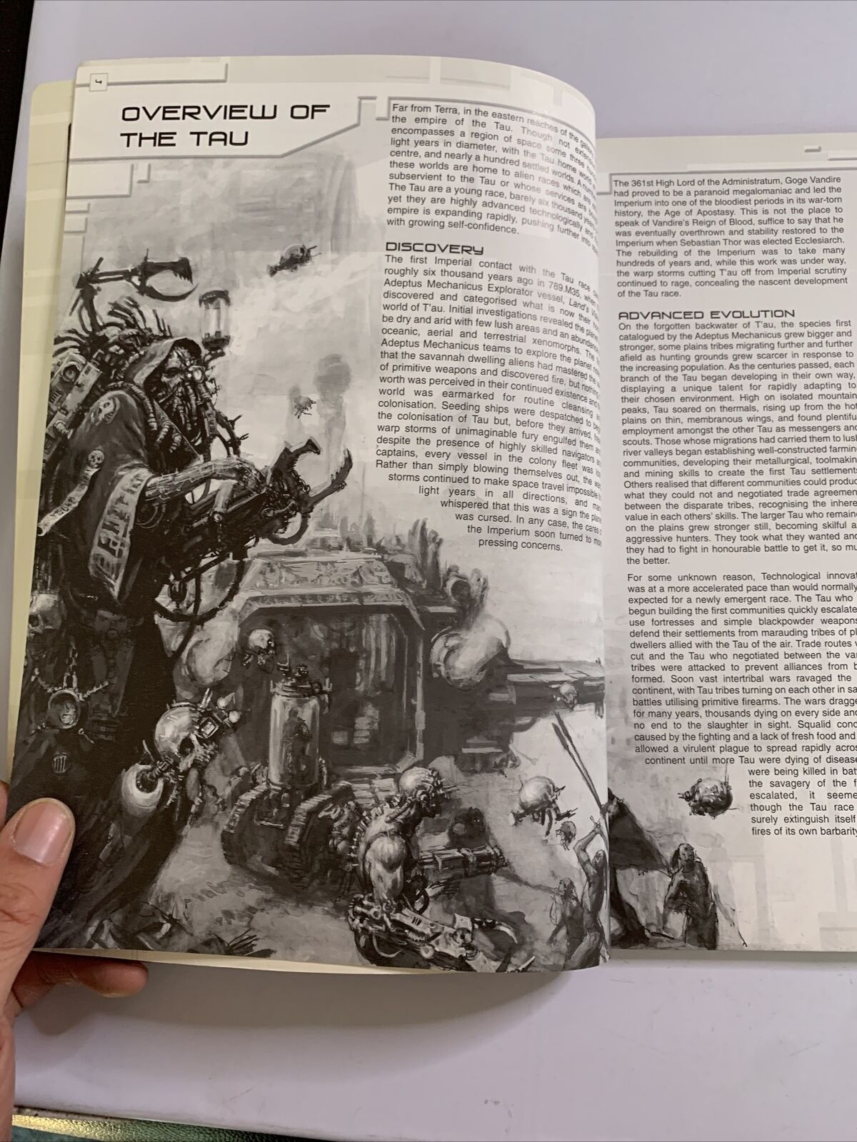 Tau Codex Warhammer 40k Book Year 2001 Edition