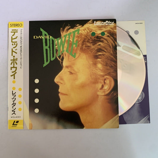 David Bowie Let's Dance (Laserdisc, 1983) NTSC Obi JM034-0005