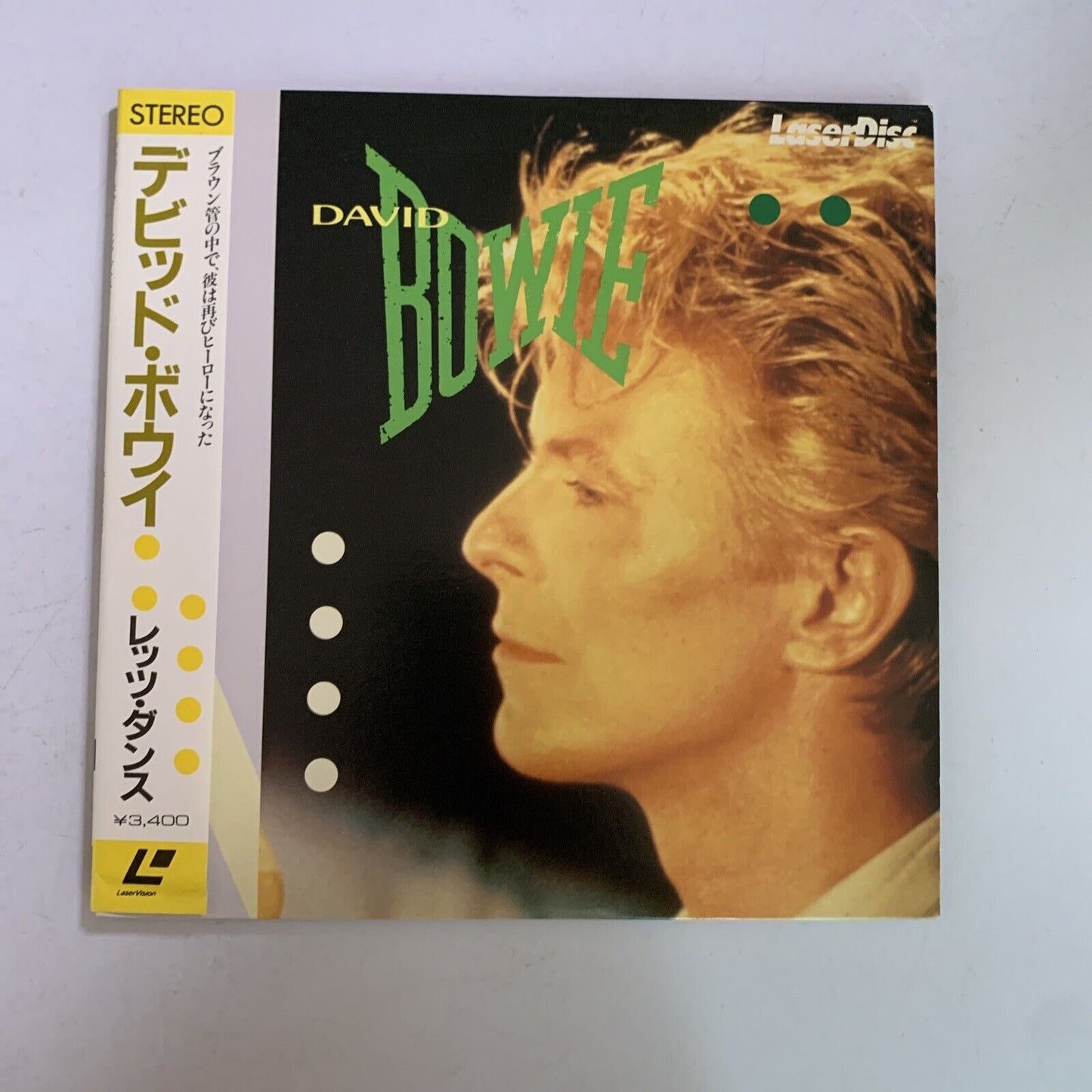 David Bowie Let's Dance (Laserdisc, 1983) NTSC Obi JM034-0005