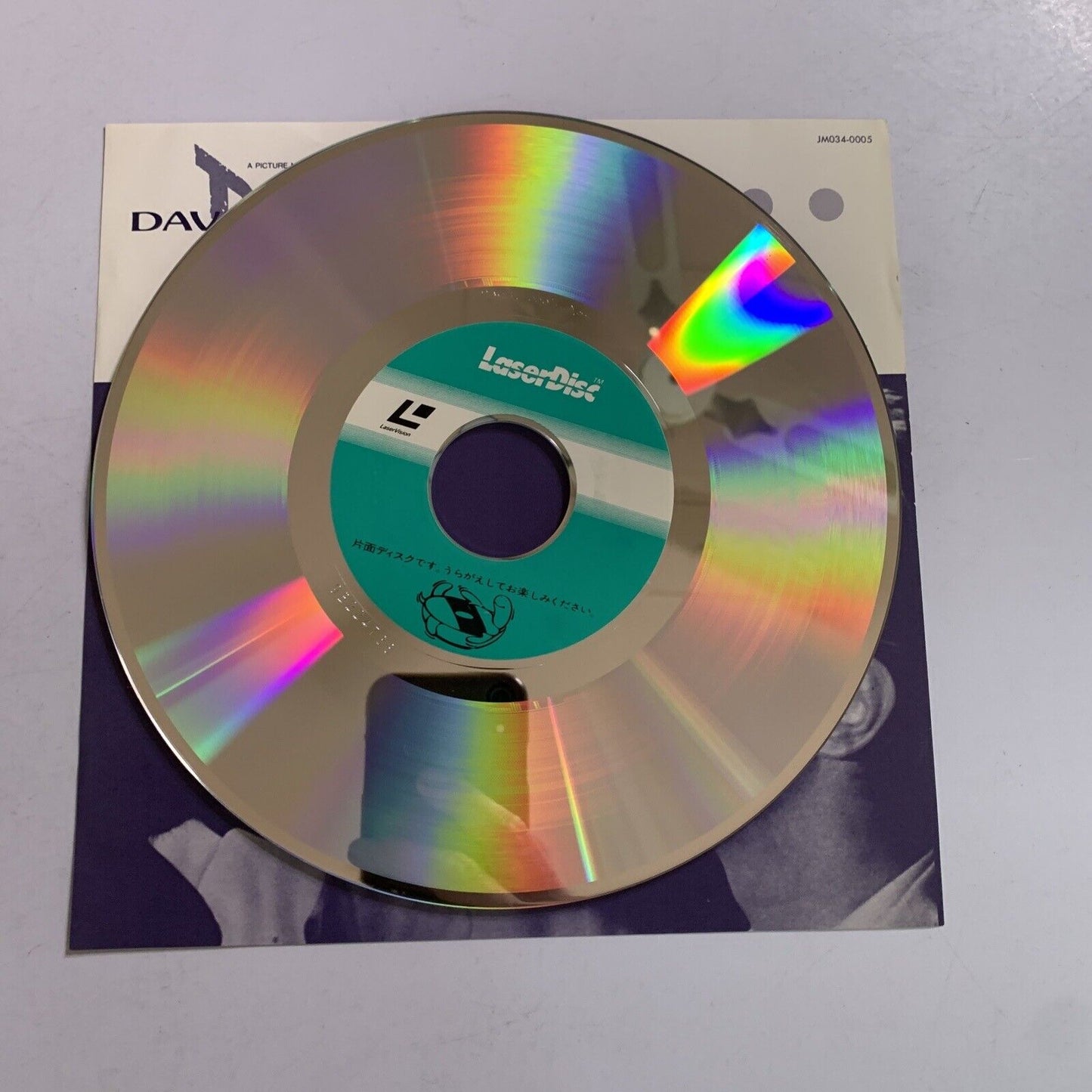 David Bowie Let's Dance (Laserdisc, 1983) NTSC Obi JM034-0005