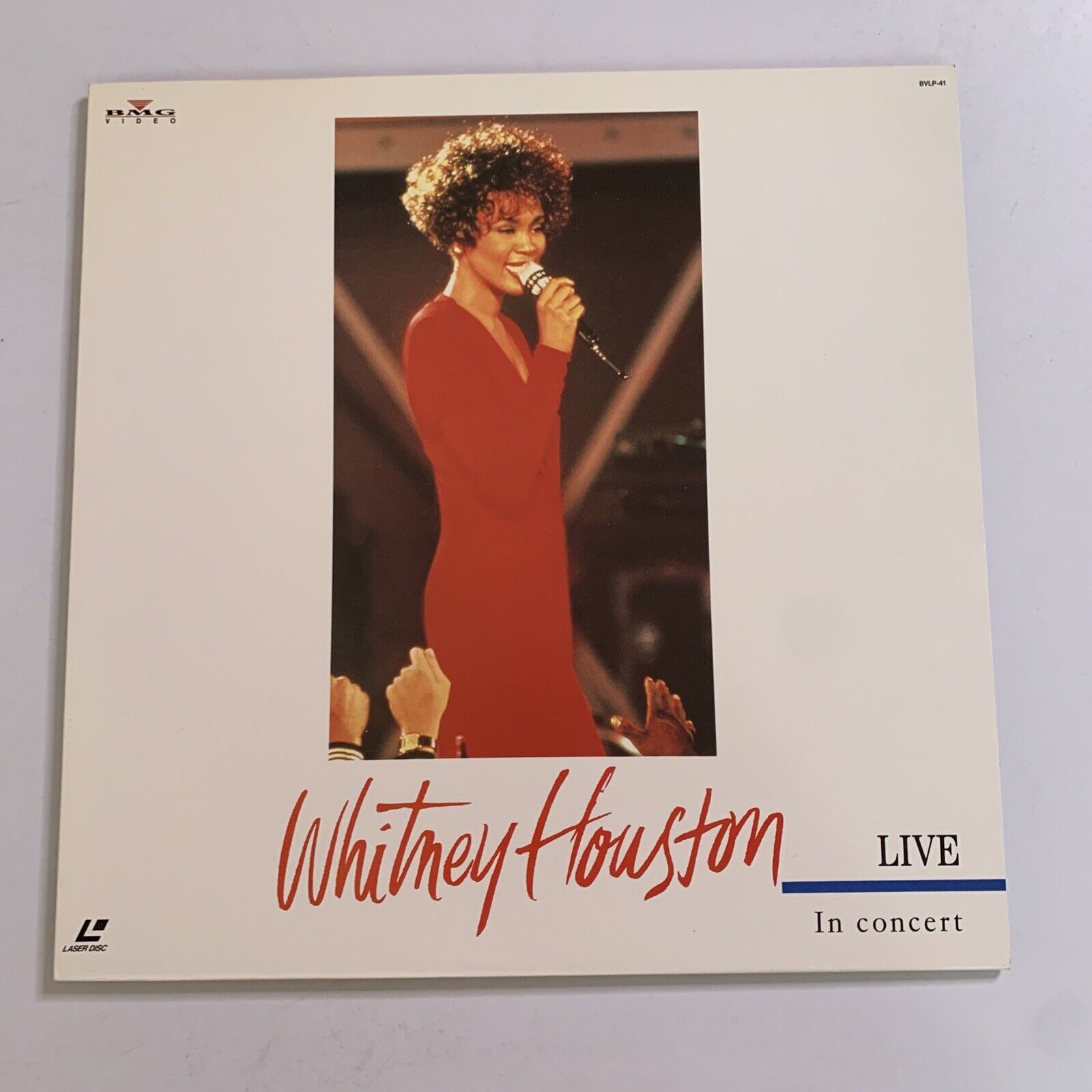 Whitney Houston Live In Concert (Laserdisc LD, 1991) NTSC – Retro Unit