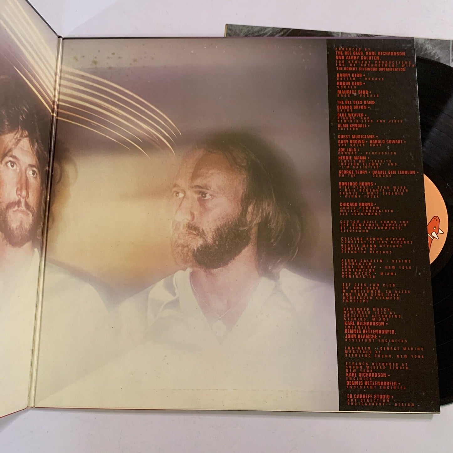 Bee Gees - Spirits Having Flown LP 1979 Vinyl Record Gatefold RSO MWF 1058