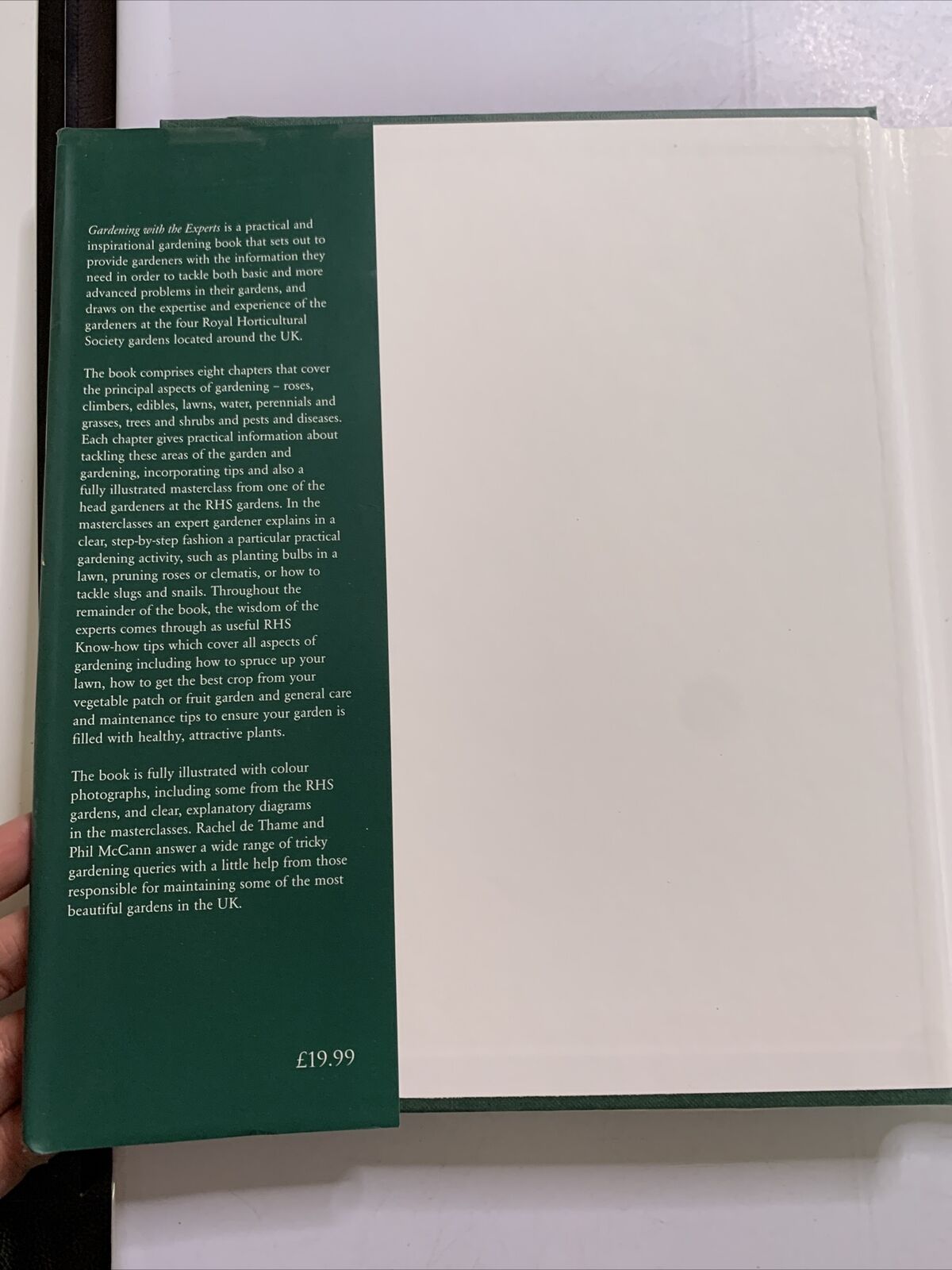 Gardening with the Experts by Phil McCann, Rachel De Thame (Hardcover, 2003) BBC