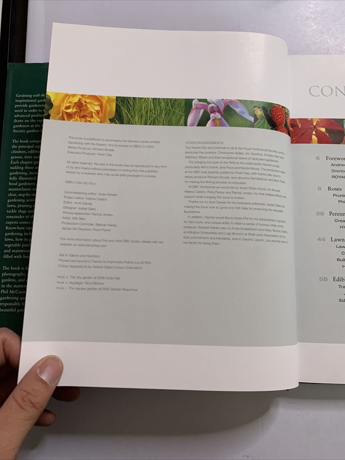 Gardening with the Experts by Phil McCann, Rachel De Thame (Hardcover, 2003) BBC