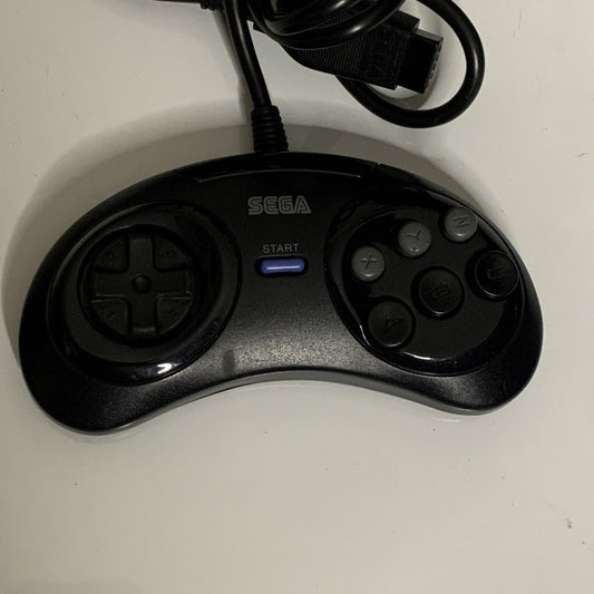 Genuine Official Sega Mega Drive MD 6-Button Gamepad Controller Clean & Tested