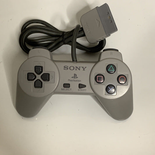 Official Sony PlayStation PS1 Controller Gamepad 100% Genuine  Tested & Cleaned