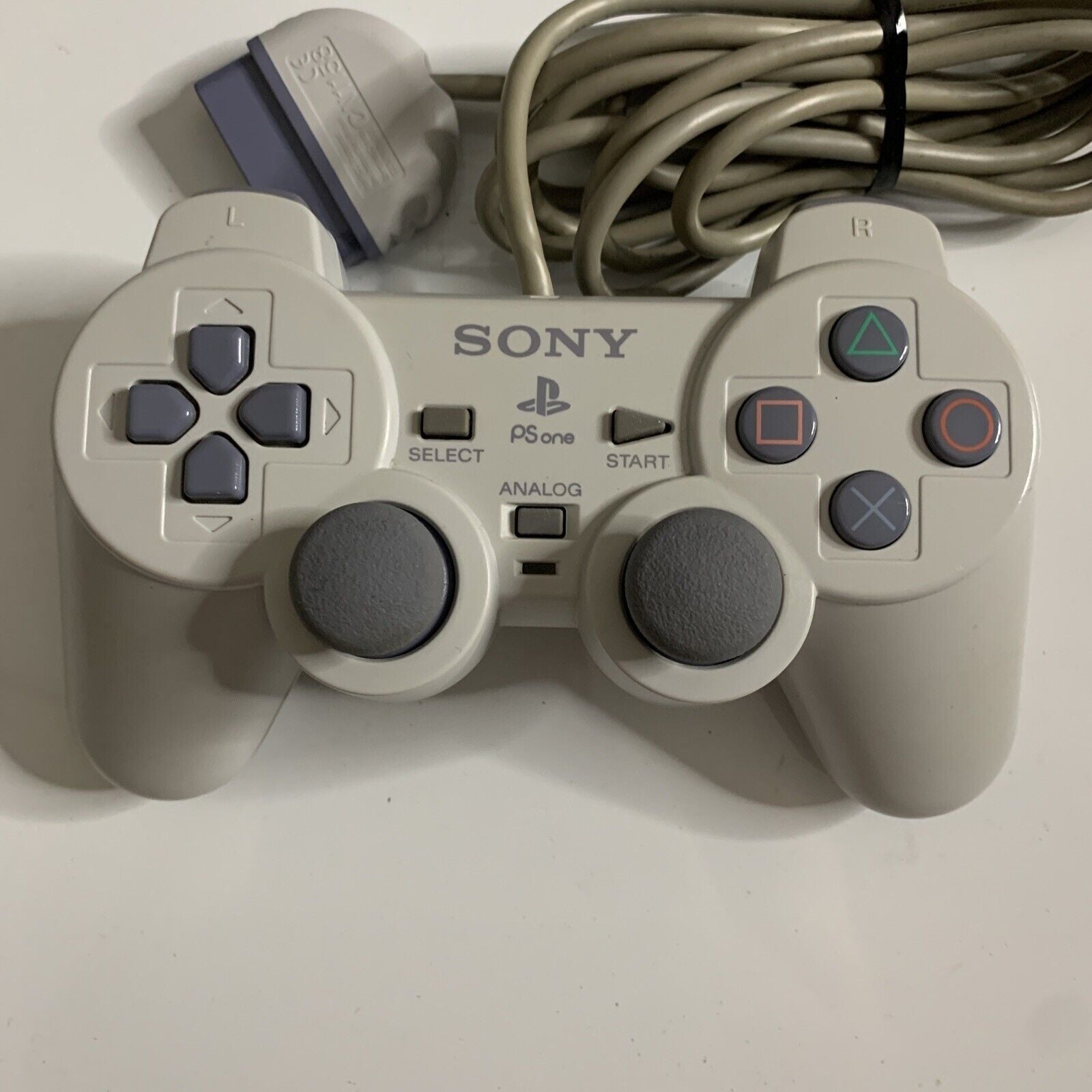 Official Sony PlayStation Analog Controller PS1 PS2 - Genuine Tested a ...