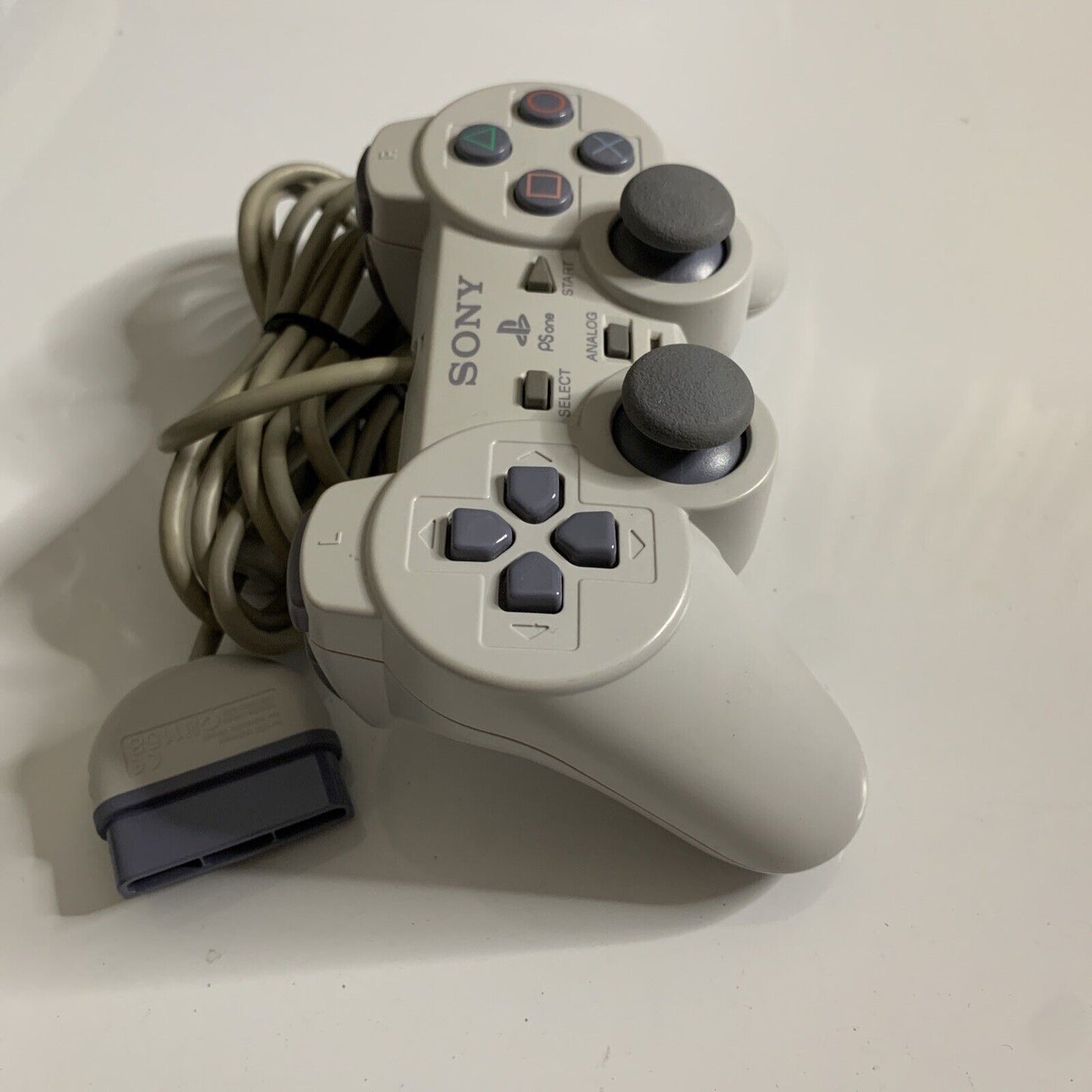 Official Sony PlayStation Analog Controller PS1 PS2 - Genuine Tested and Working