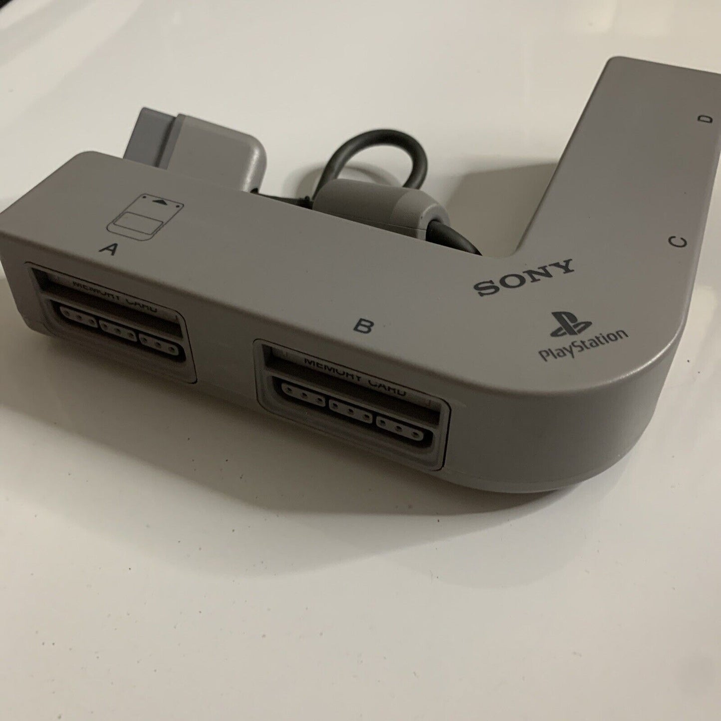 Official Genuine Sony PlayStation Multitap PS1 4-Player Memory Card SCPH-1070