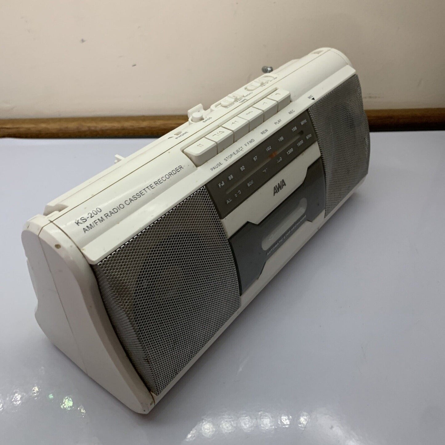 AWA KS-200 Radio Cassette Recorder *Radio Working Tape Player Not Working