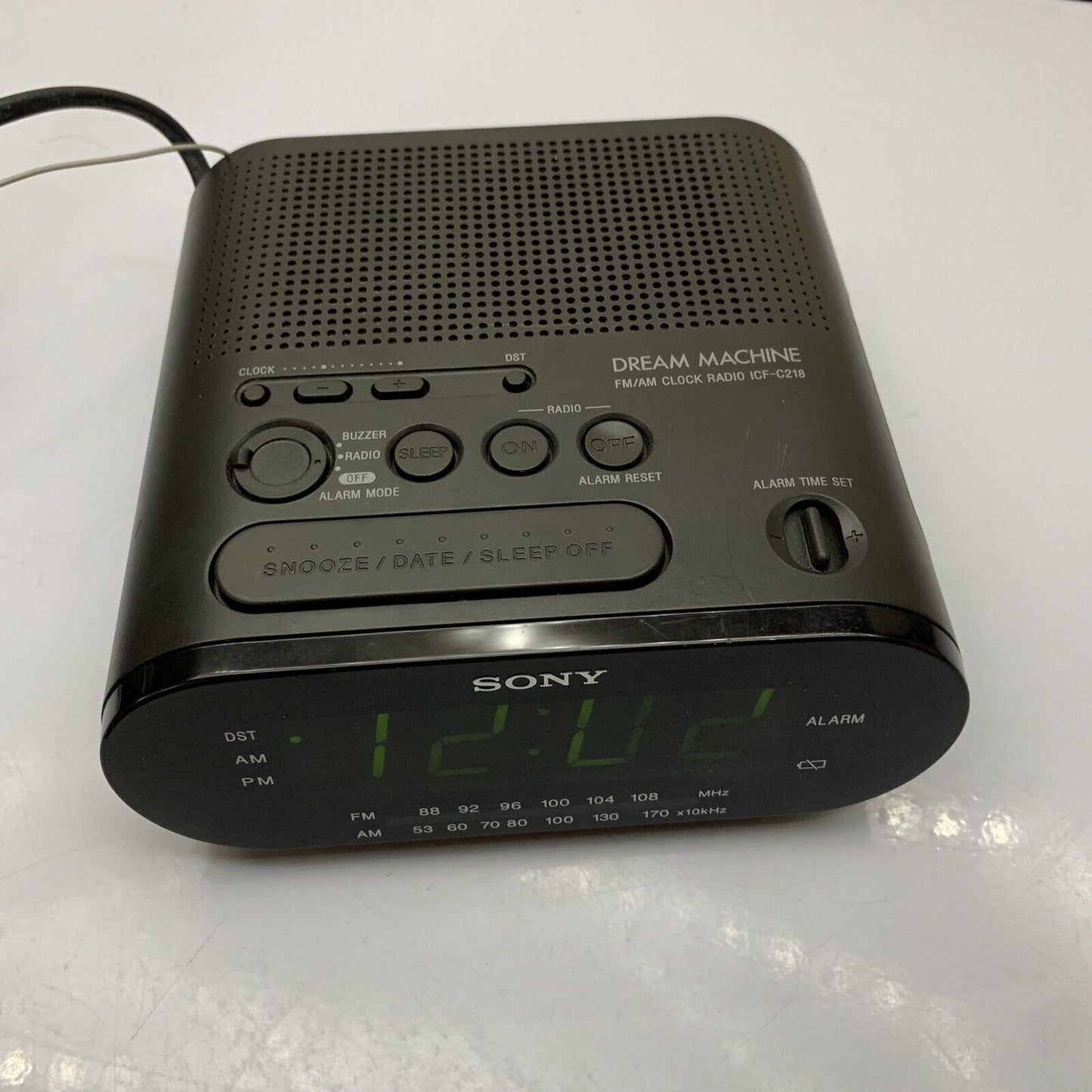 Sony ICFC218 Dream Machine AM/FM Alarm Clock Radio Digital Display Retro Unit