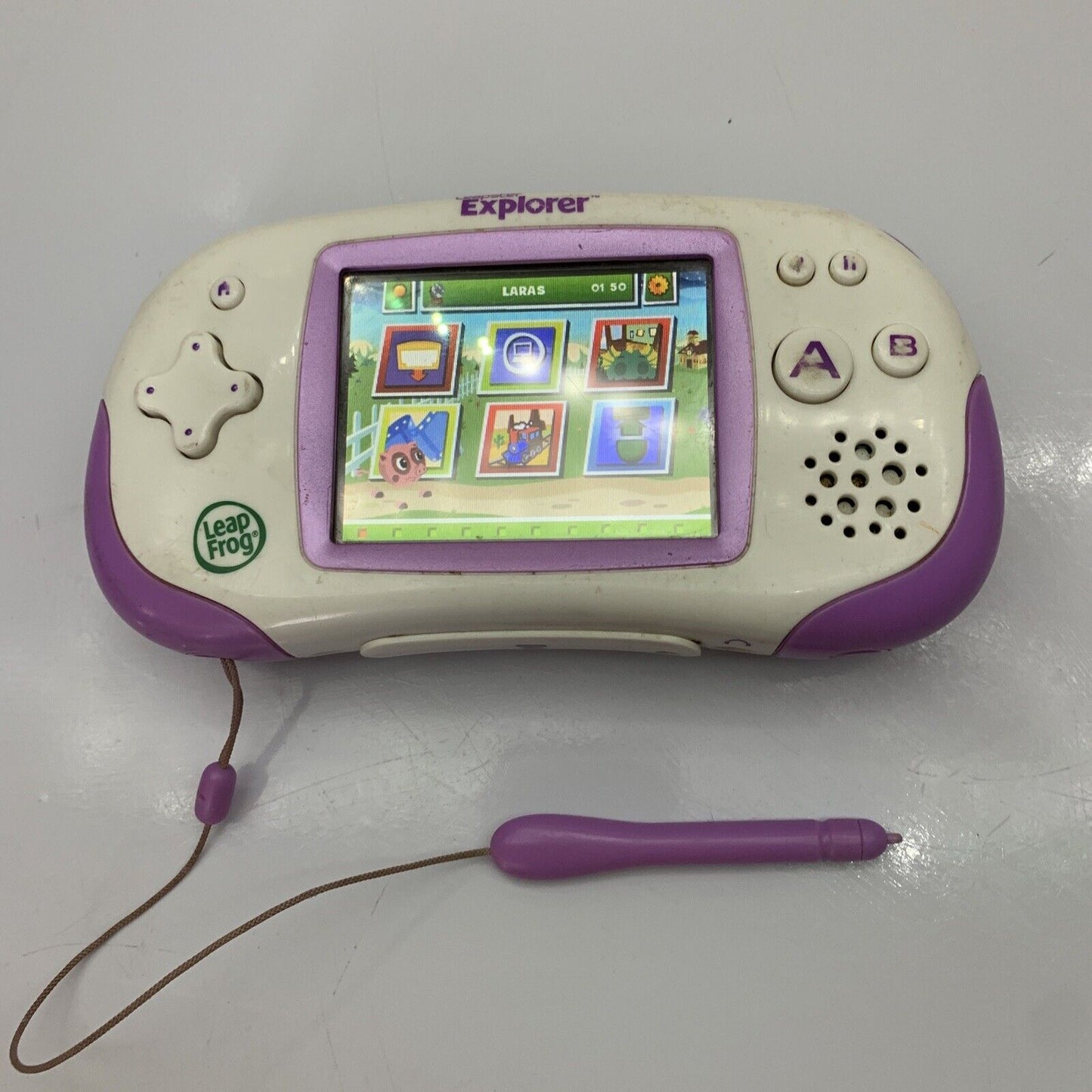 LeapFrog Leapster GS Explorer Handheld Educational Console Purple