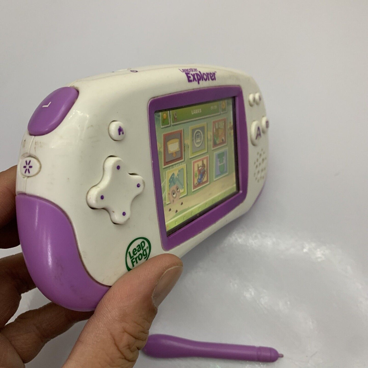 LeapFrog Leapster GS Explorer Handheld Educational Console Purple