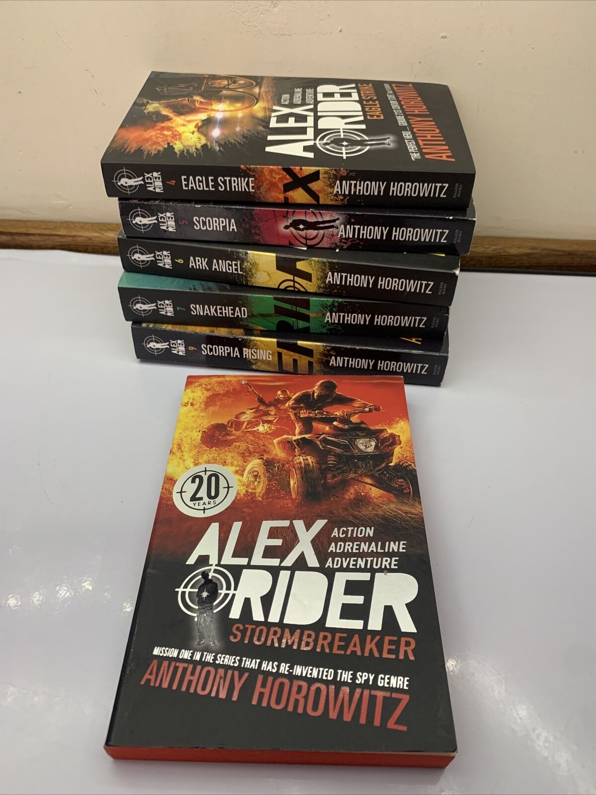 Alex Ridder Book 6x Alex Rider Novels by Anthony Horowitz – Retro Unit