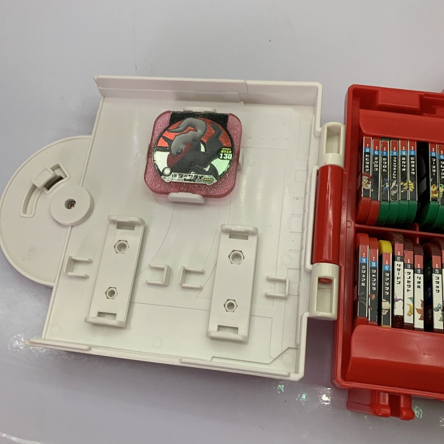 Genuine Pokemon Tretta With 93 Token Cards And Collector's Carry Case 2013