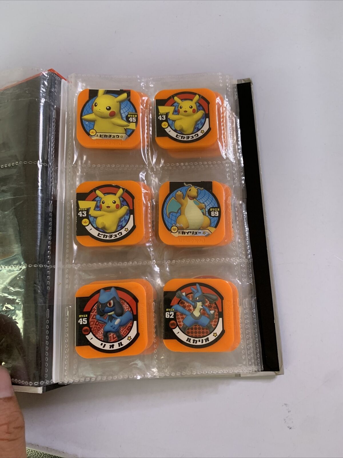 Genuine Pokemon Tretta With 29 Tokens 2012 and Official Pokemon Folder 2012