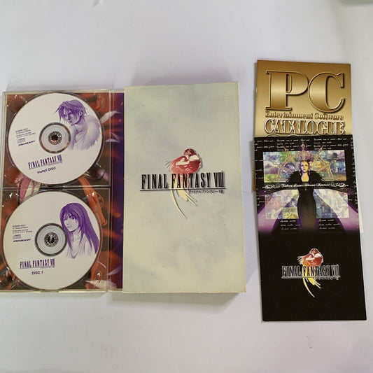 Final Fantasy VIII  (PC Windows, 6-Disc Set, 2000)  + Music CD Japanese Complete