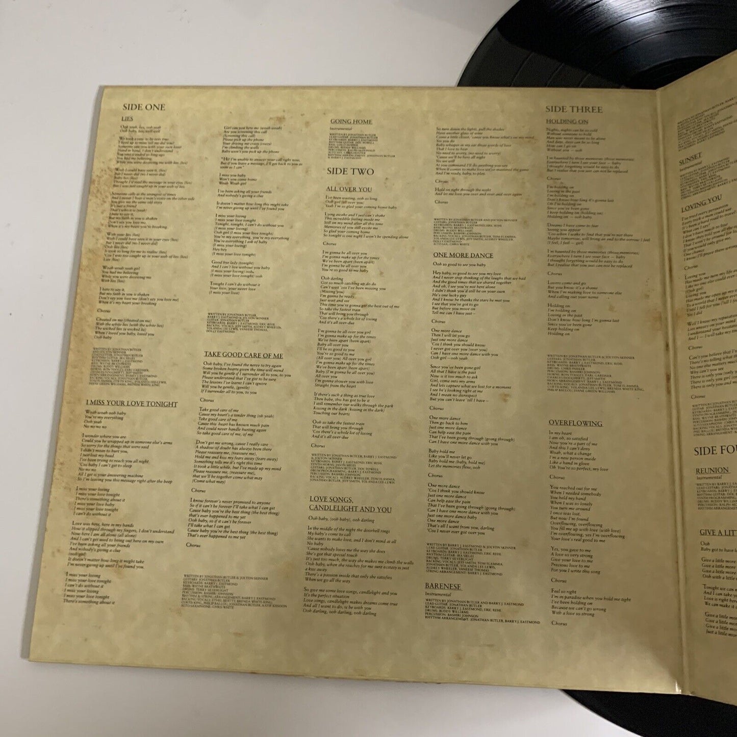 Jonathan Butler Double LP 1987 Vinyl Record Gatefold ALI-35001