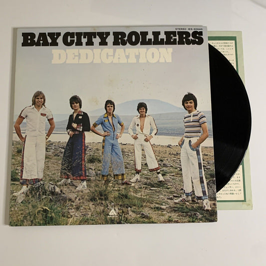 Bay City Rollers – Dedication LP 1976 Vinyl Gatefold Arista Records IES-80646