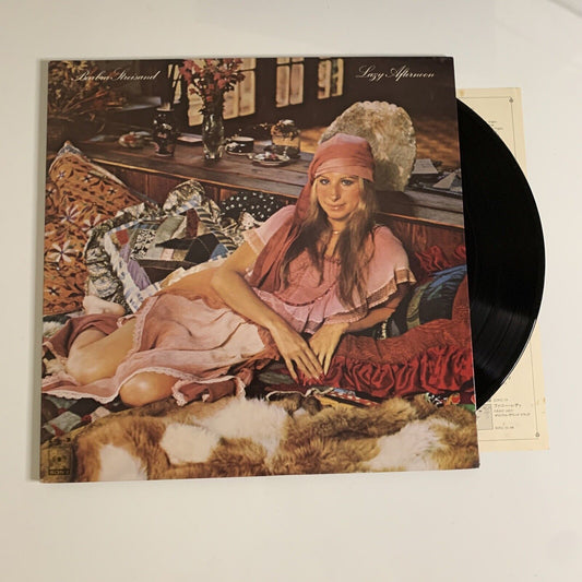 Barbra Streisand – Lazy Afternoon LP 1975 Vinyl Gatefold SOPO 110