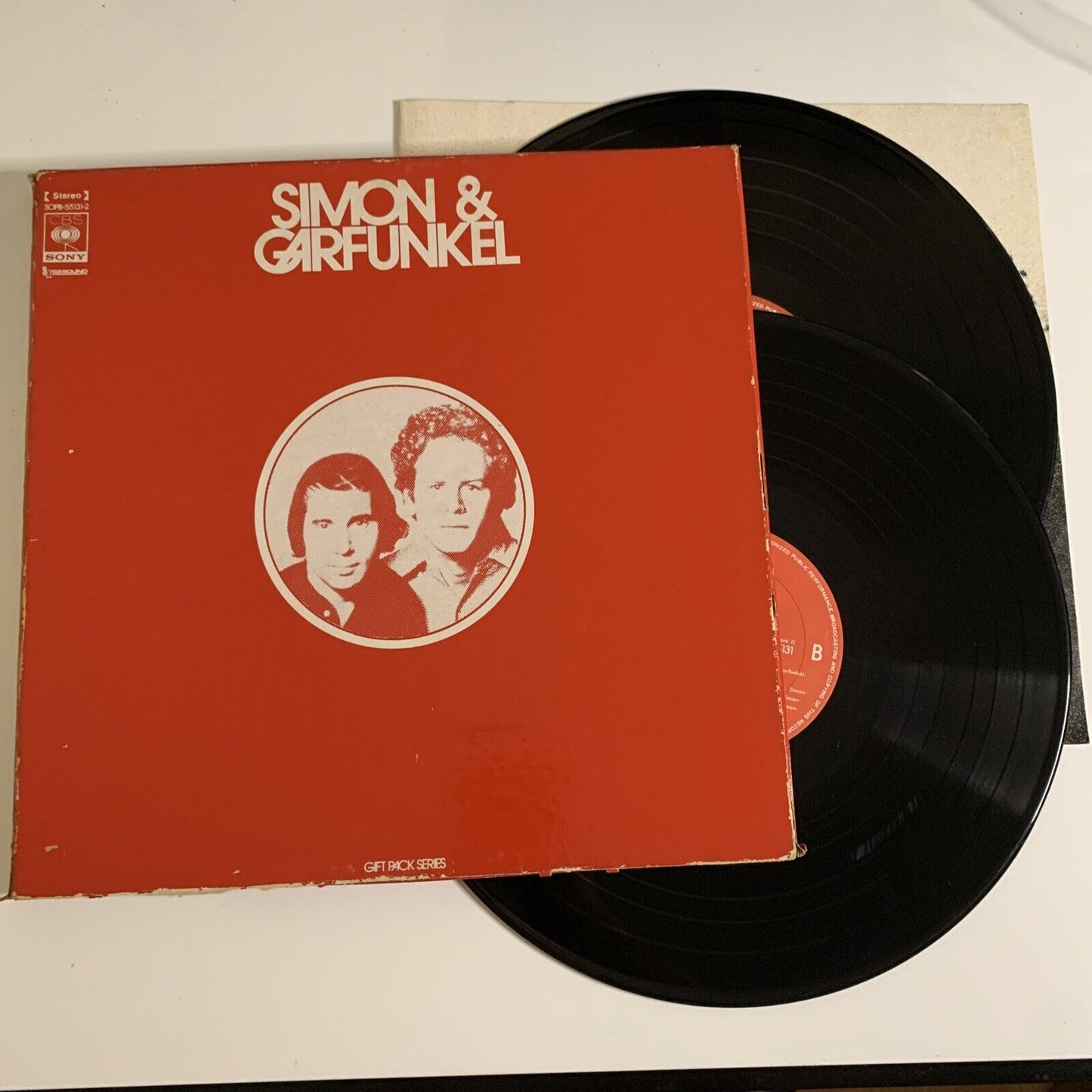 Simon & Garfunkel Gift Pack Series 2x LP 1972 Vinyl Box Set SOPB-55131