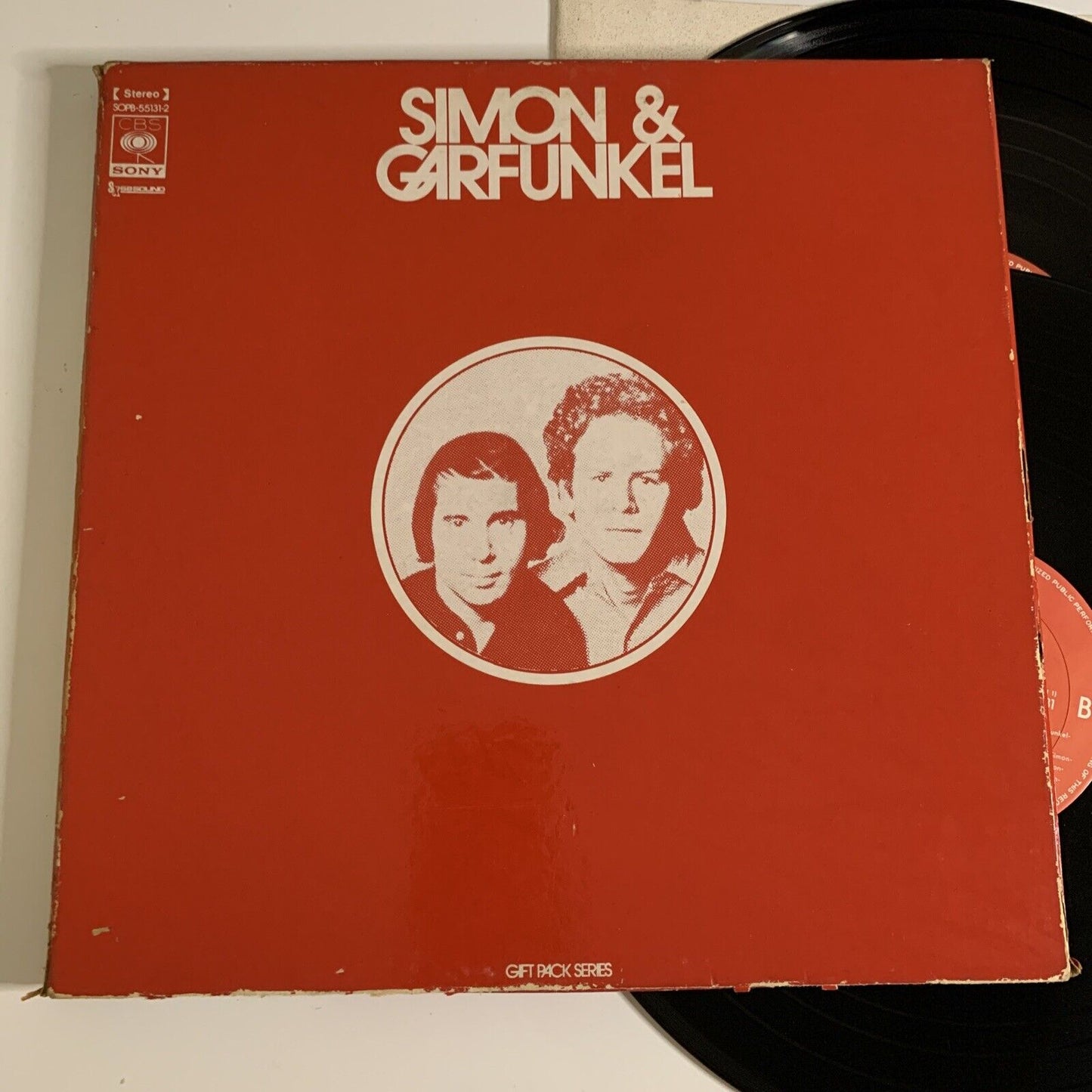 Simon & Garfunkel Gift Pack Series 2x LP 1972 Vinyl Box Set SOPB-55131