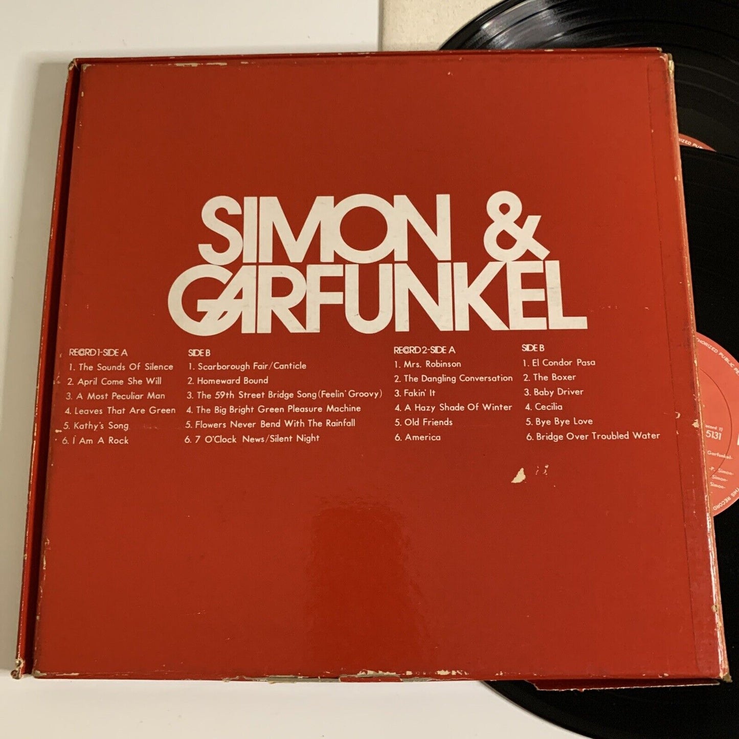 Simon & Garfunkel Gift Pack Series 2x LP 1972 Vinyl Box Set SOPB-55131