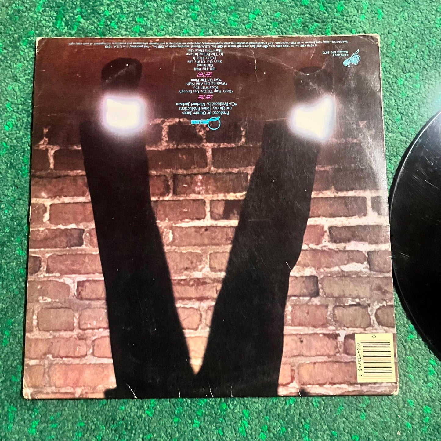 Michael Jackson - Off the Wall (Vinyl Record, Gatefold, 1979) ELPS 3973