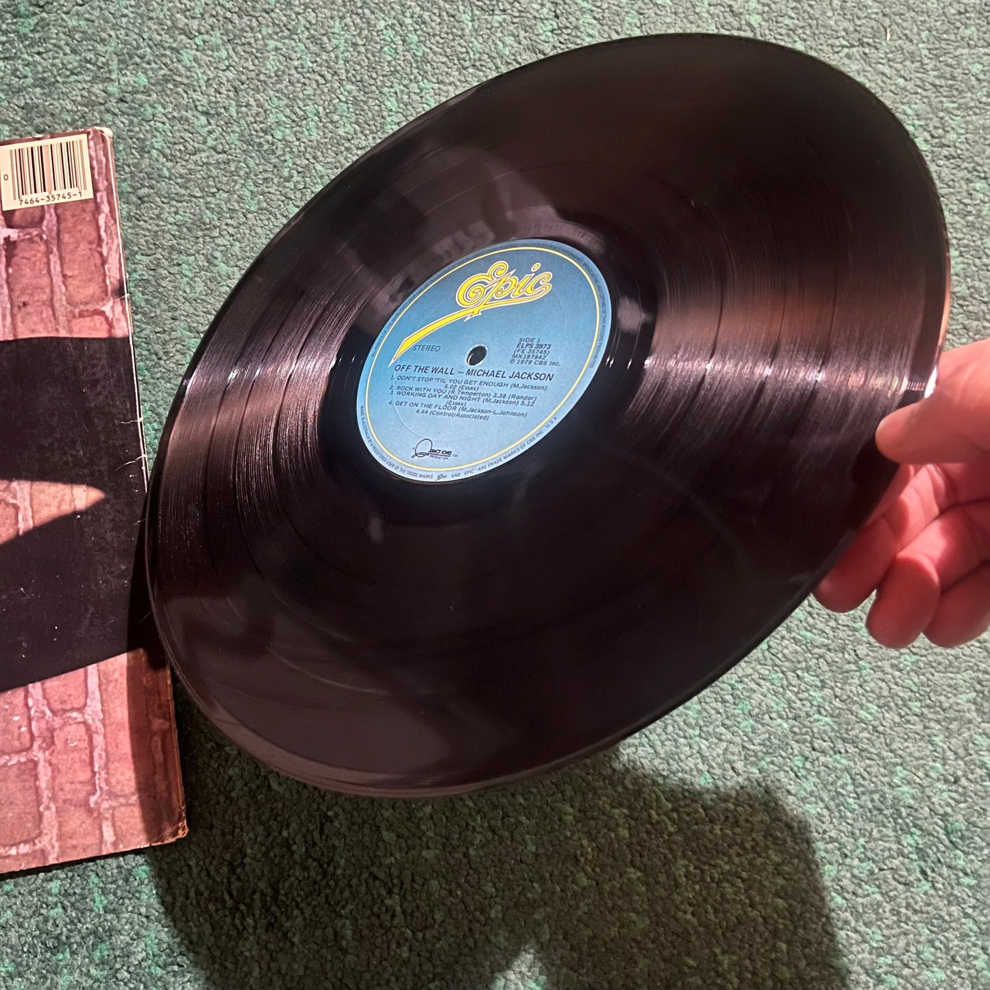 Michael Jackson - Off the Wall (Vinyl Record, Gatefold, 1979) ELPS 3973