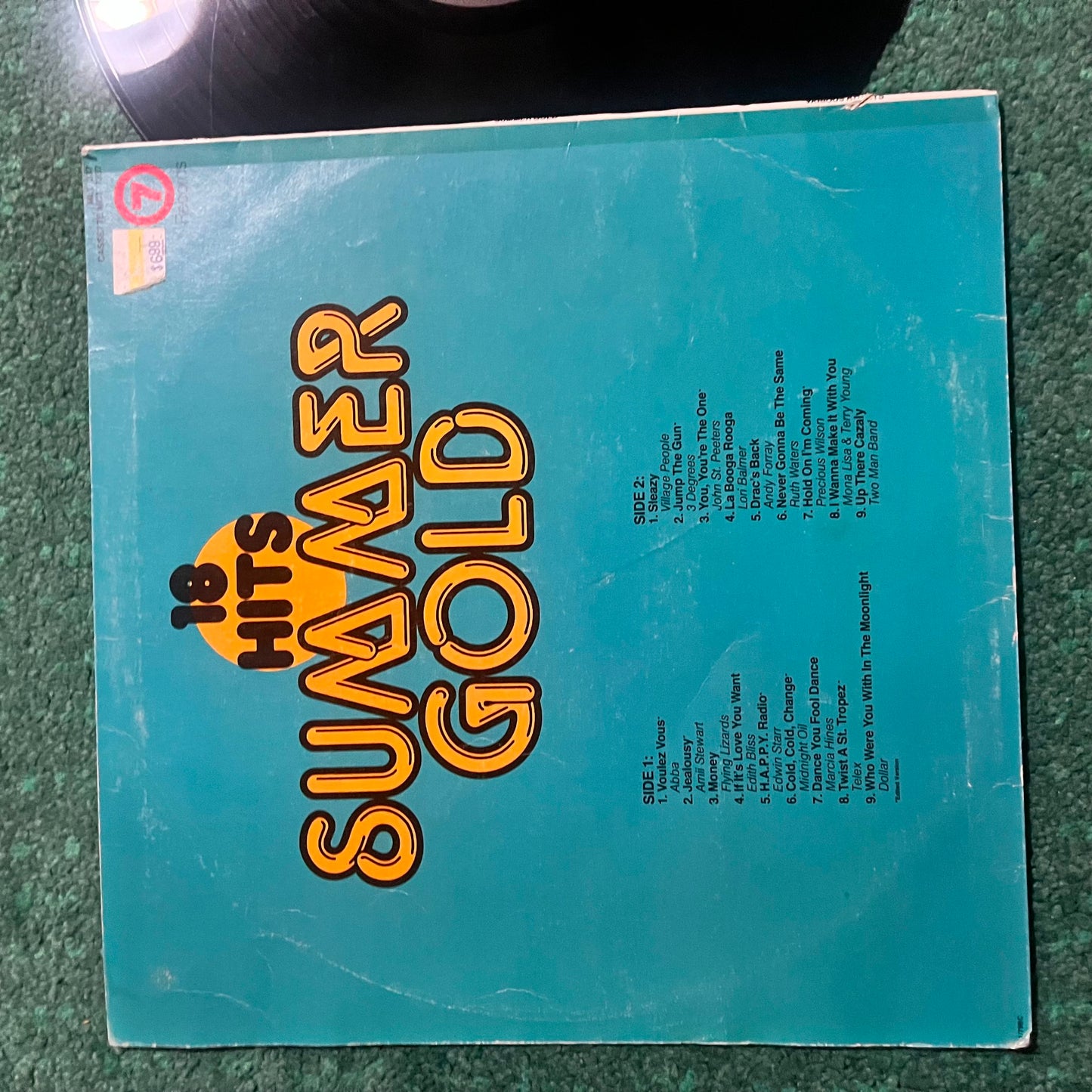 Summer Gold - 18 Hits - Various Artist  (Vinyl Record, 1979)